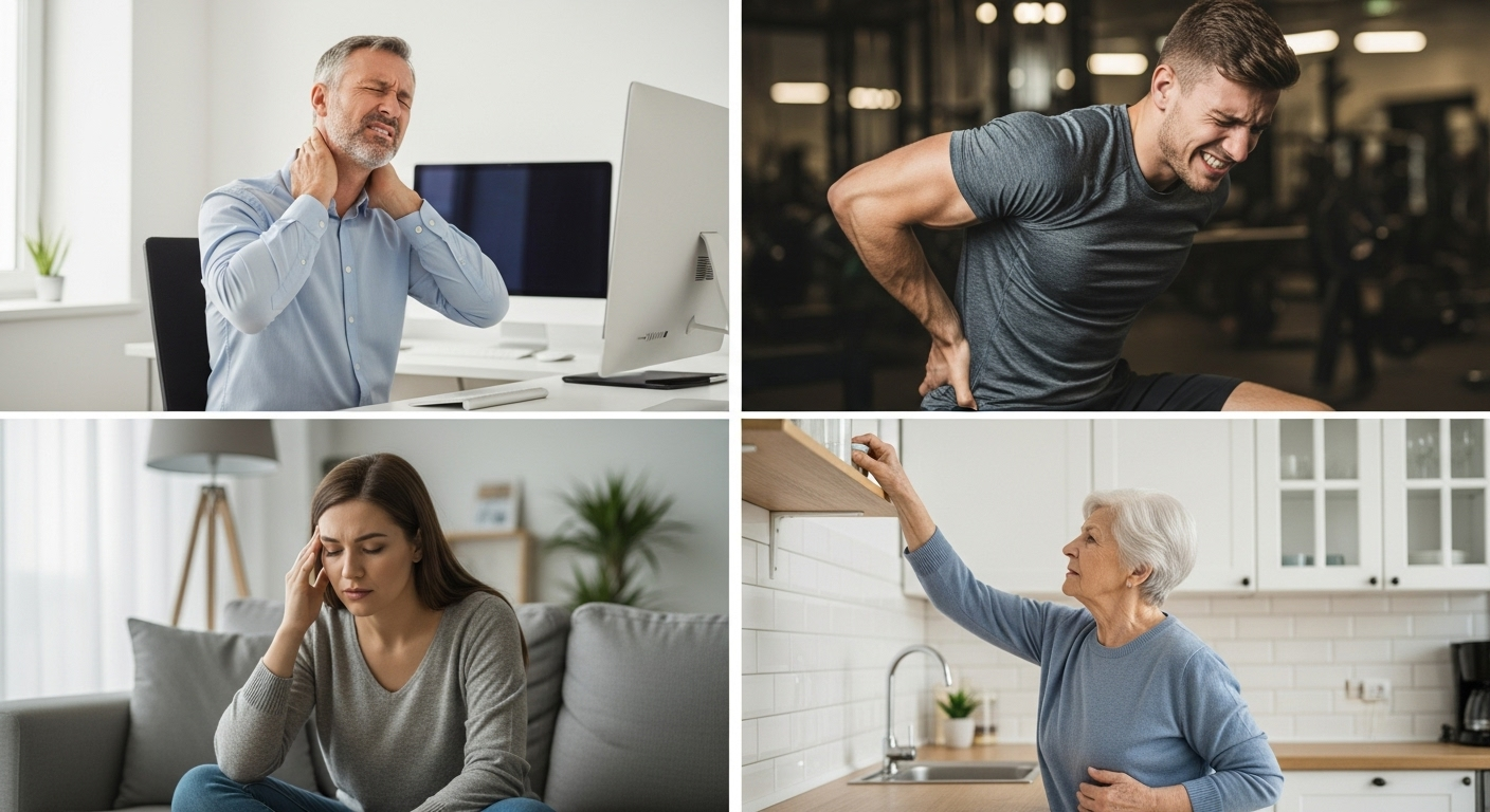 Various conditions treated by chiropractors